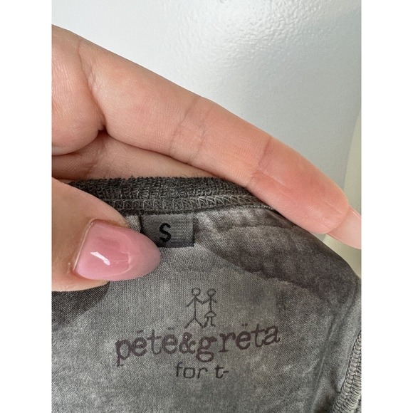 Pete & Greta Johnny Was Linen Tunic Size S Long Sleeve Oversized Lagenlook Sheer - Picture 9 of 12